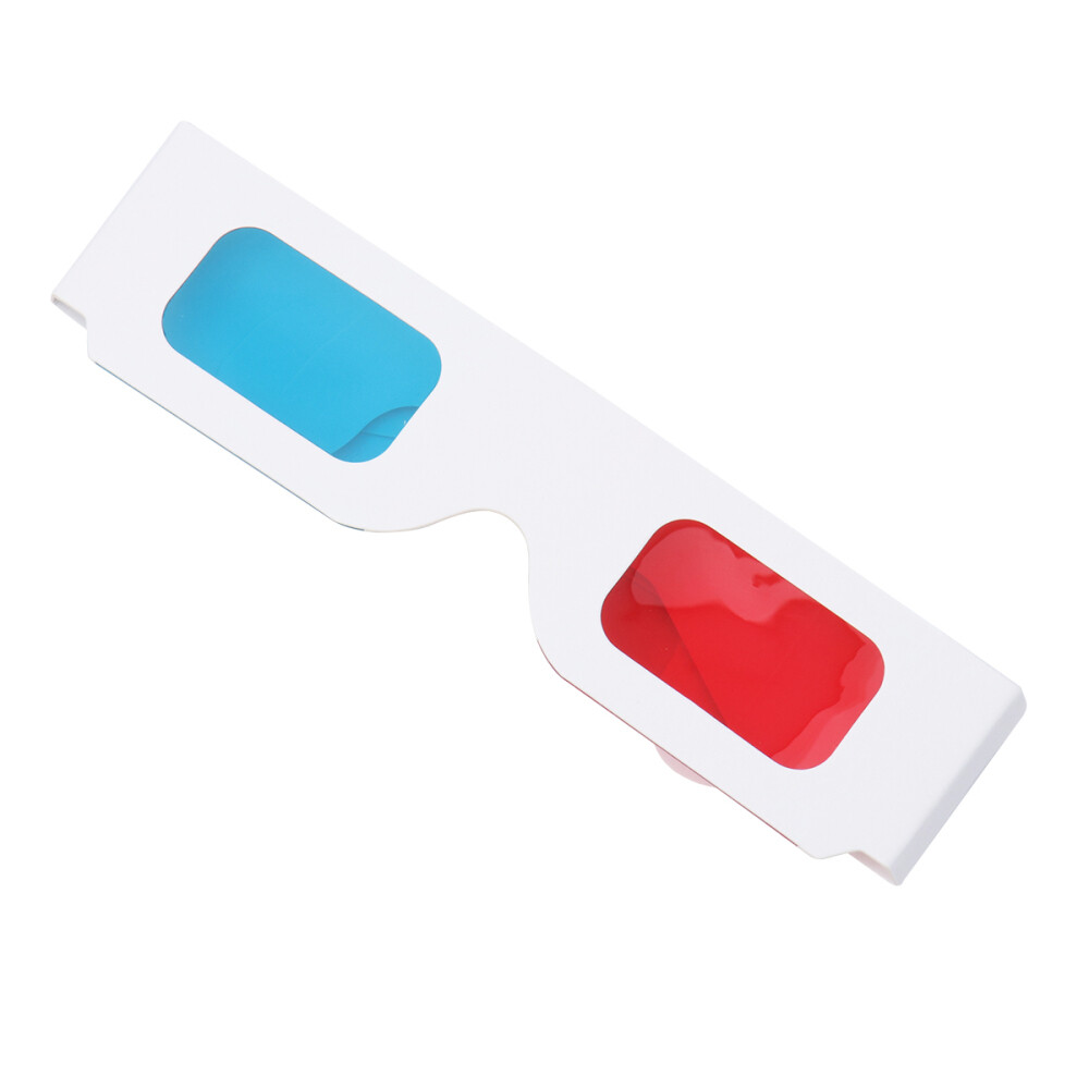 3D Paper Glasses Shutter Glasses Anaglyph 3D Glasses Anaglyph Cardboard Glasses