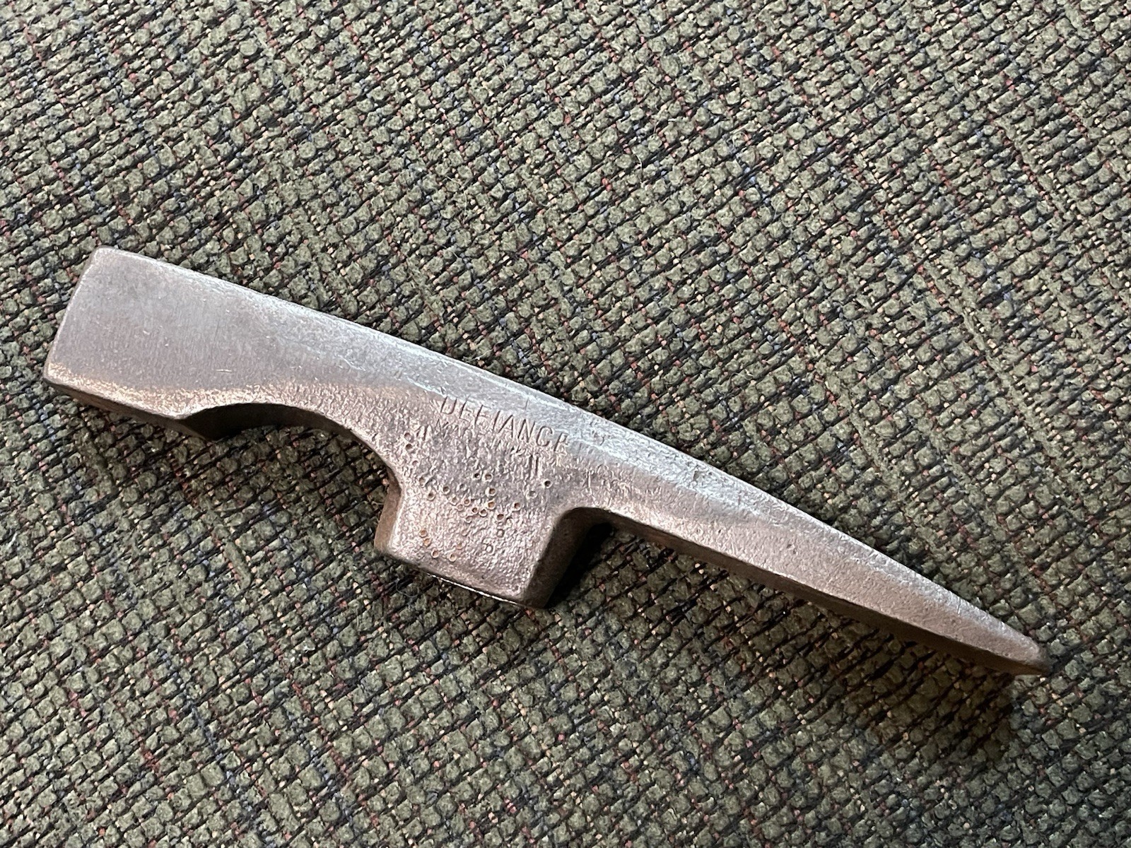 Defiance Vintage 23.7 Oz. Brick, Rock, Mason Hammer Head No Handle Head Only EUC
