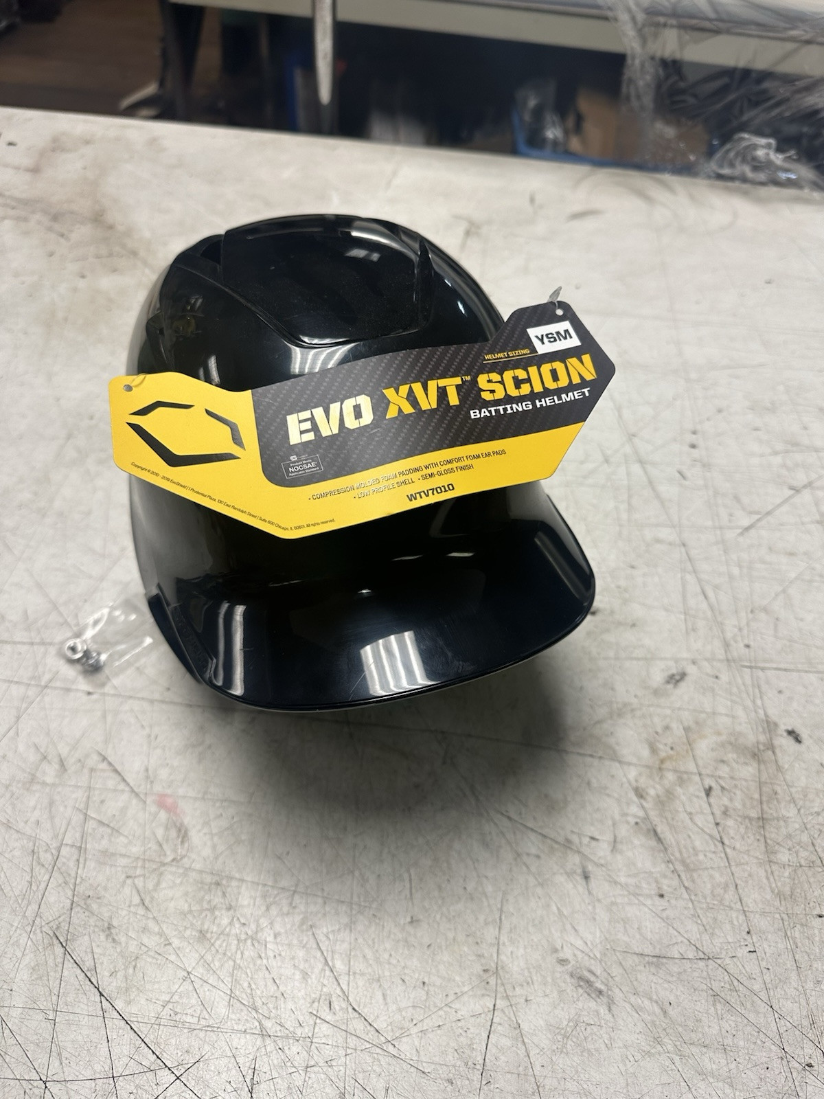 Evo XVT Scion Batting Helmet Size YSM