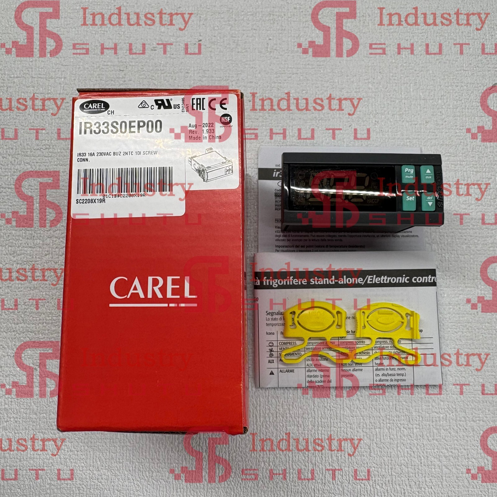 1PCS New CAREL IR33S0EP00 Temperature controller IN BOX Quality Guarantee