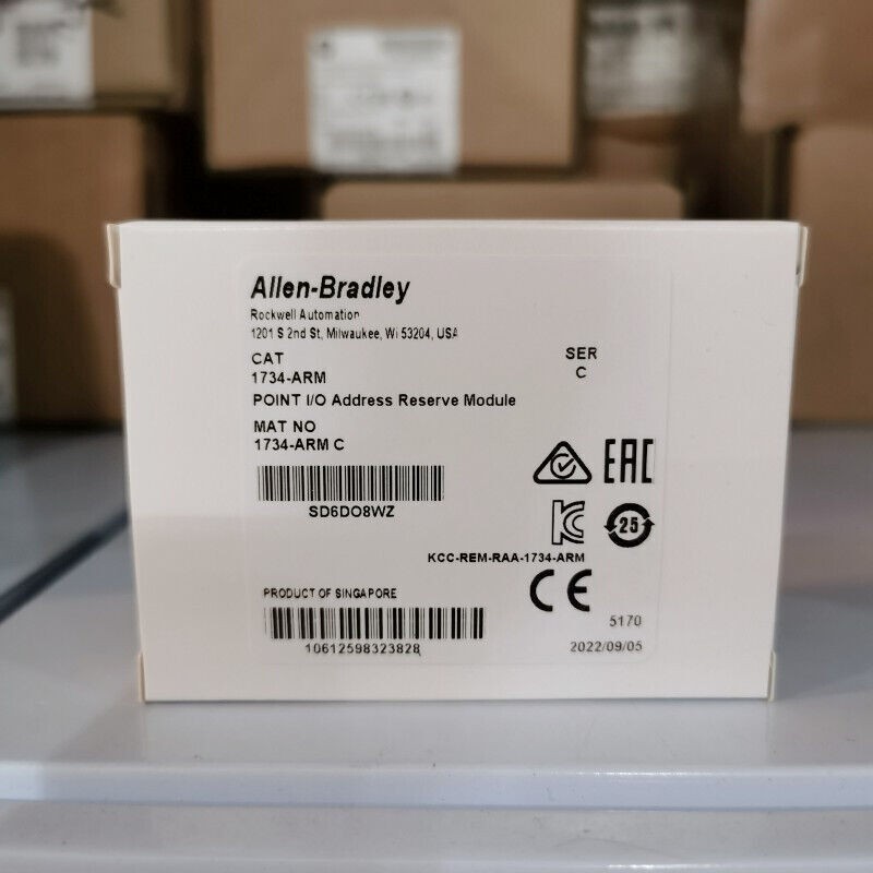 NEW 1734-ARM AB POINT I/O Address Reserve Module 1734ARM AB US Free Tax