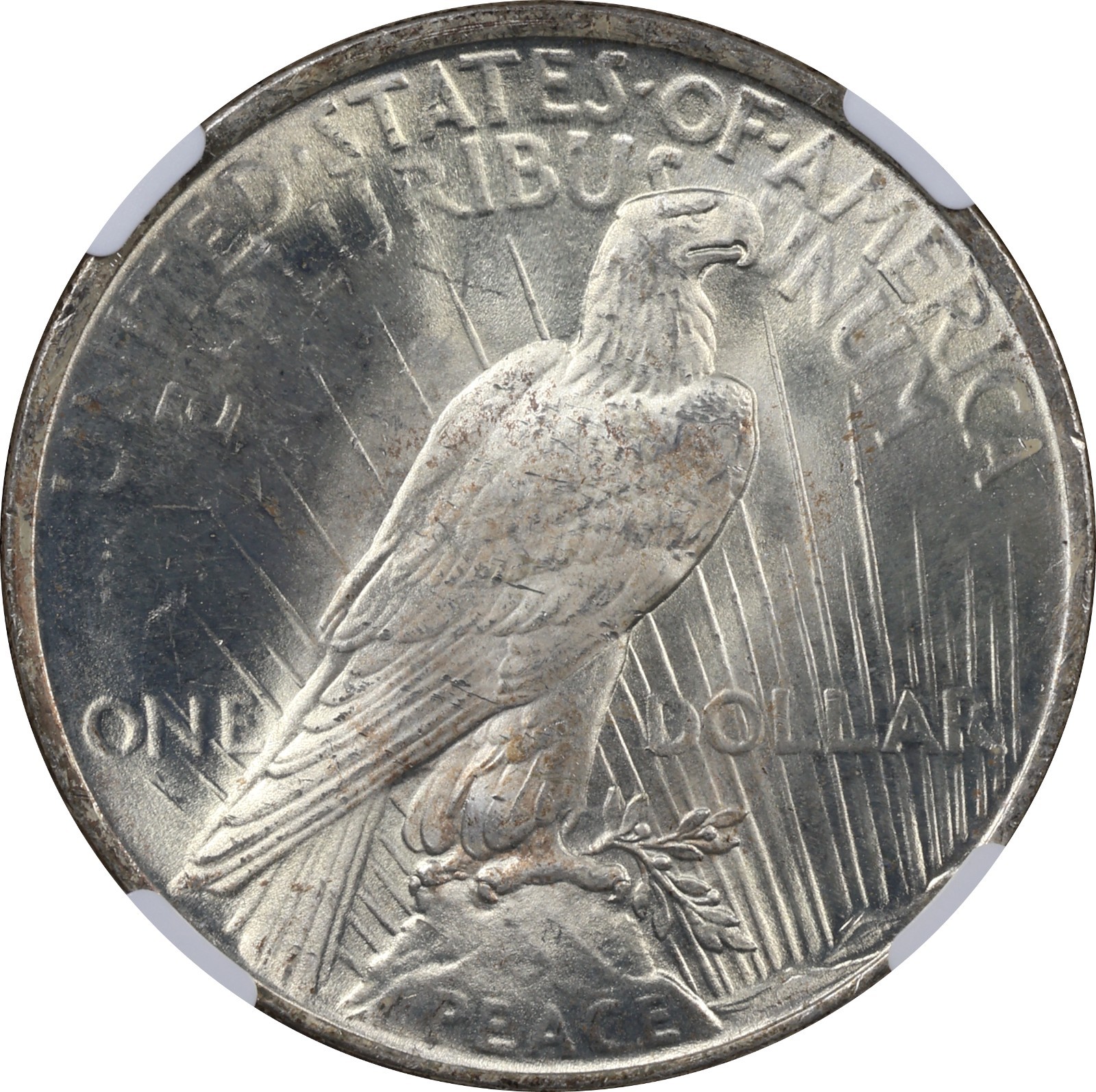 1923 Peace Dollar NGC MS65 + 90% Silver MS 65+ Plus PQ