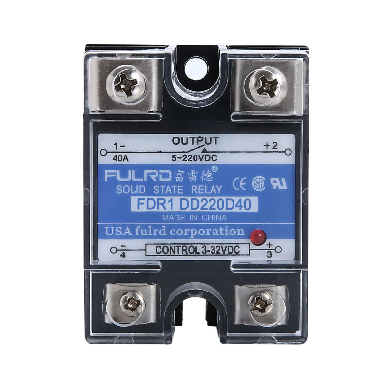 FULRD Single-phase Solid State Relay DC-DC FDR1 DD220D40 SSR-40DD 40A