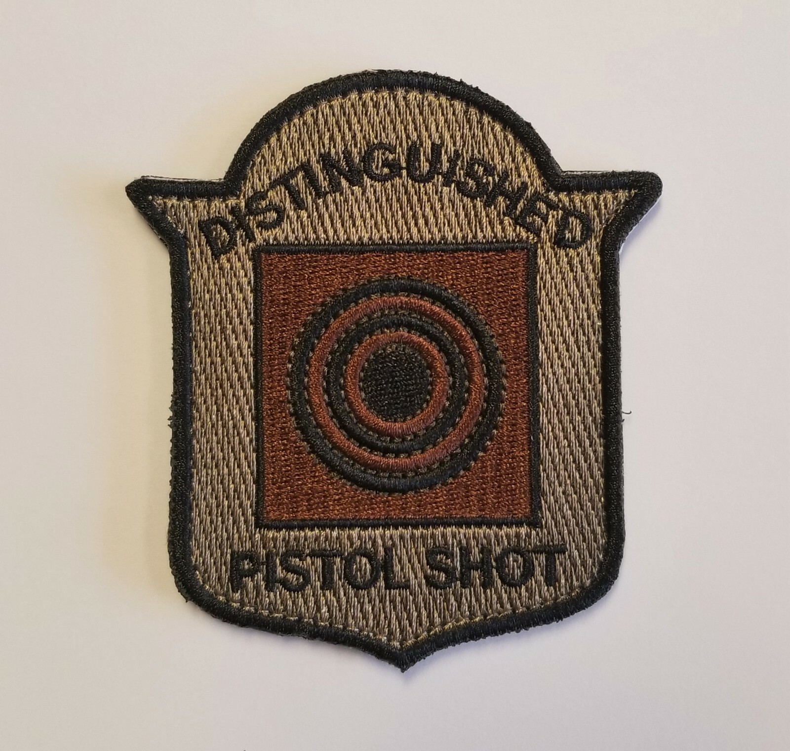 Distinguished Pistol Shot Marksman Patch – OCP Colors - New