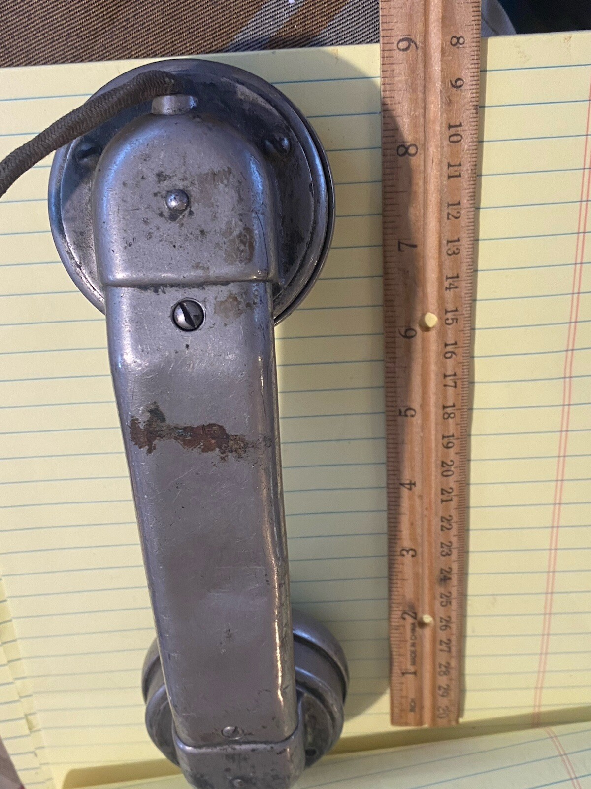 Vintage Western Electric Co 131W70 Metal Linesman Field Telephone Patent 1903