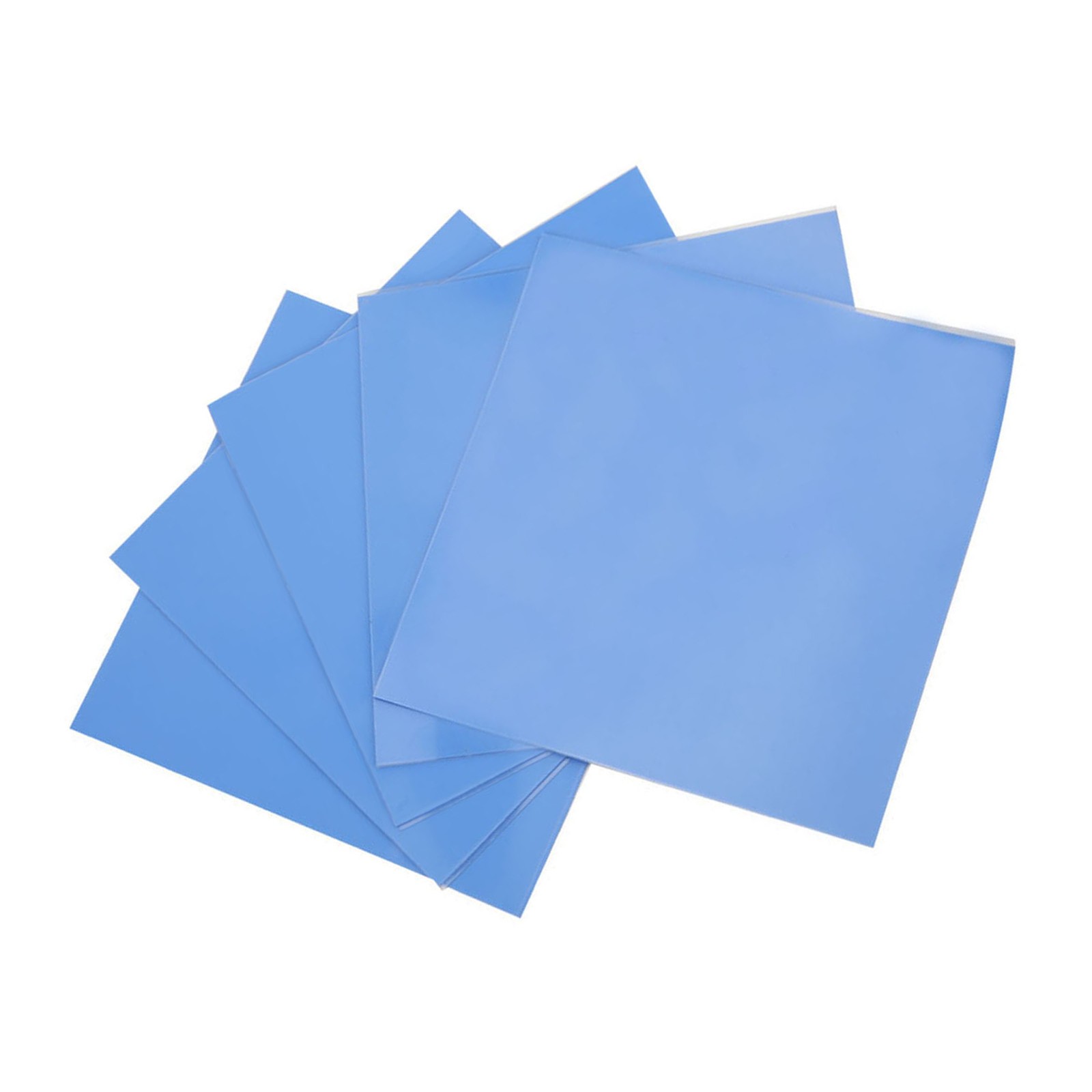 5Pcs Silicone Thermal Conductivity Pad CPU GPU Heat Conduction Sheet