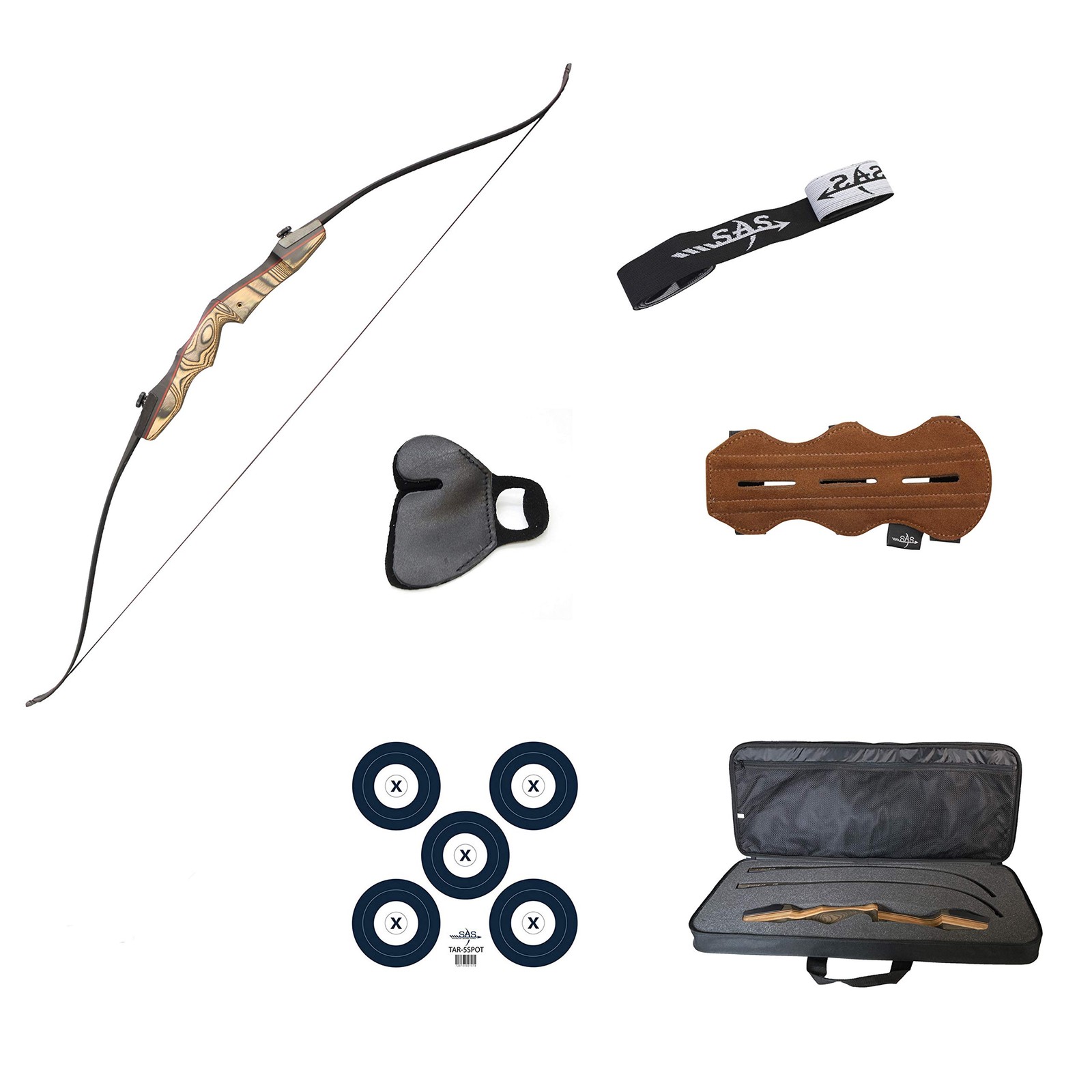 Sas Southland Archery Supply Premier Take Down Recurve Bow Stringer Bow Package