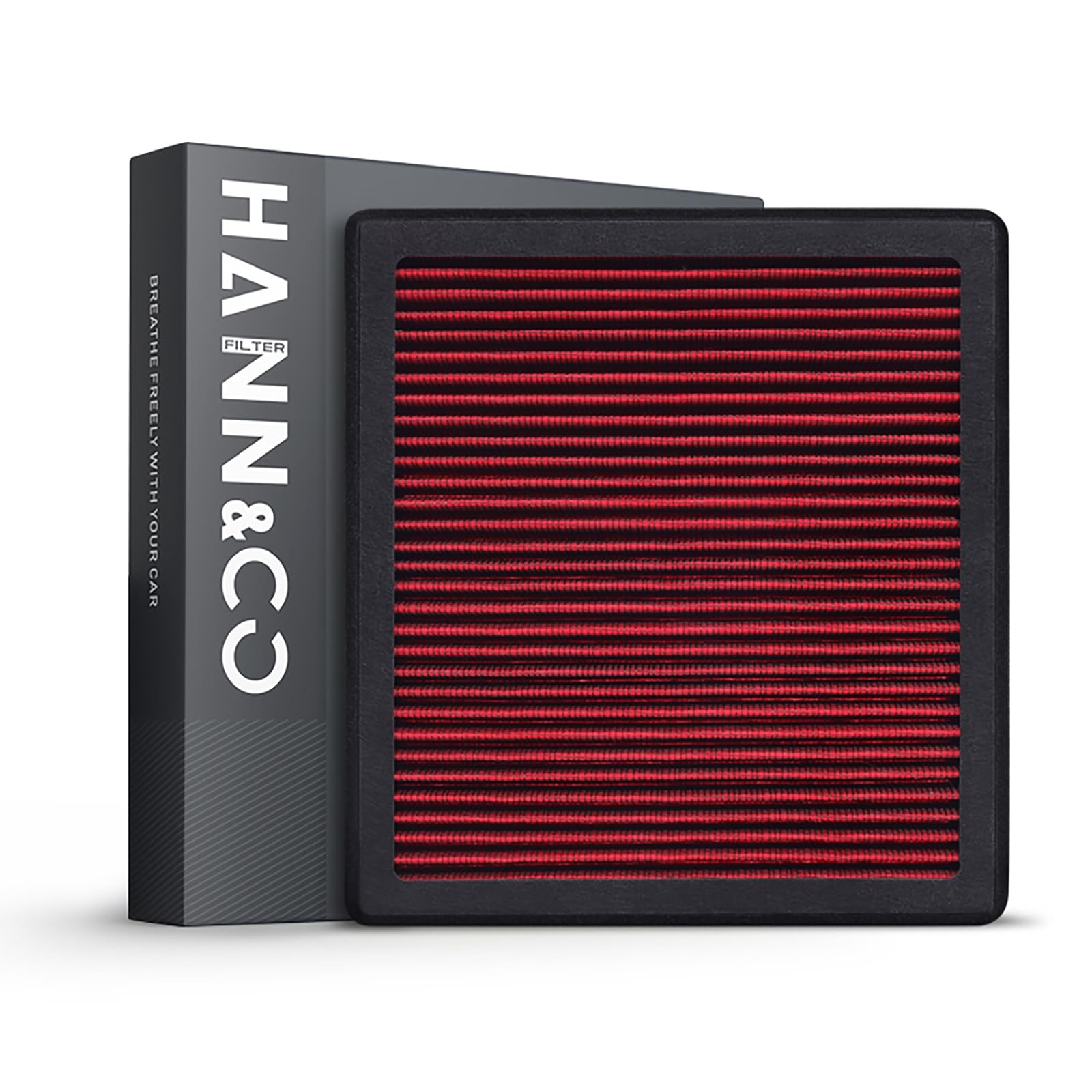 HANN&CO Washable High-Flow Cabin Air Filter for Hyundai Santa Fe Kia Telluride
