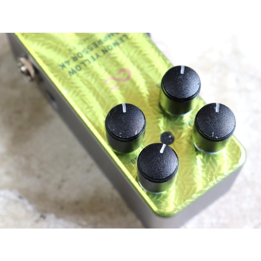 One Control Lemon Yellow Compressor 4K Guitar Effects Pedal