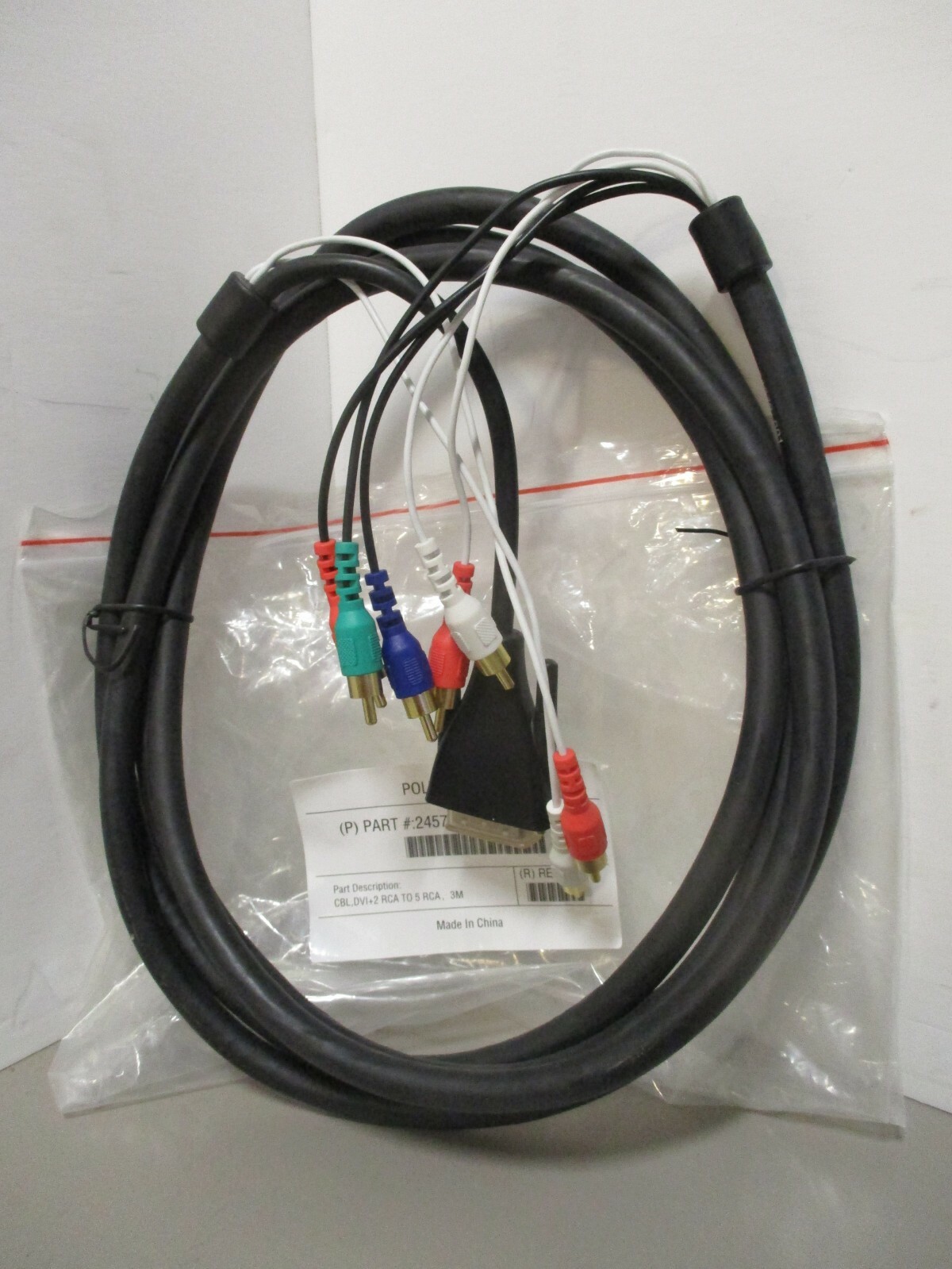 Polycom  2457-24772-001  Cable  DVI+2RCA to 5 RCA  3m