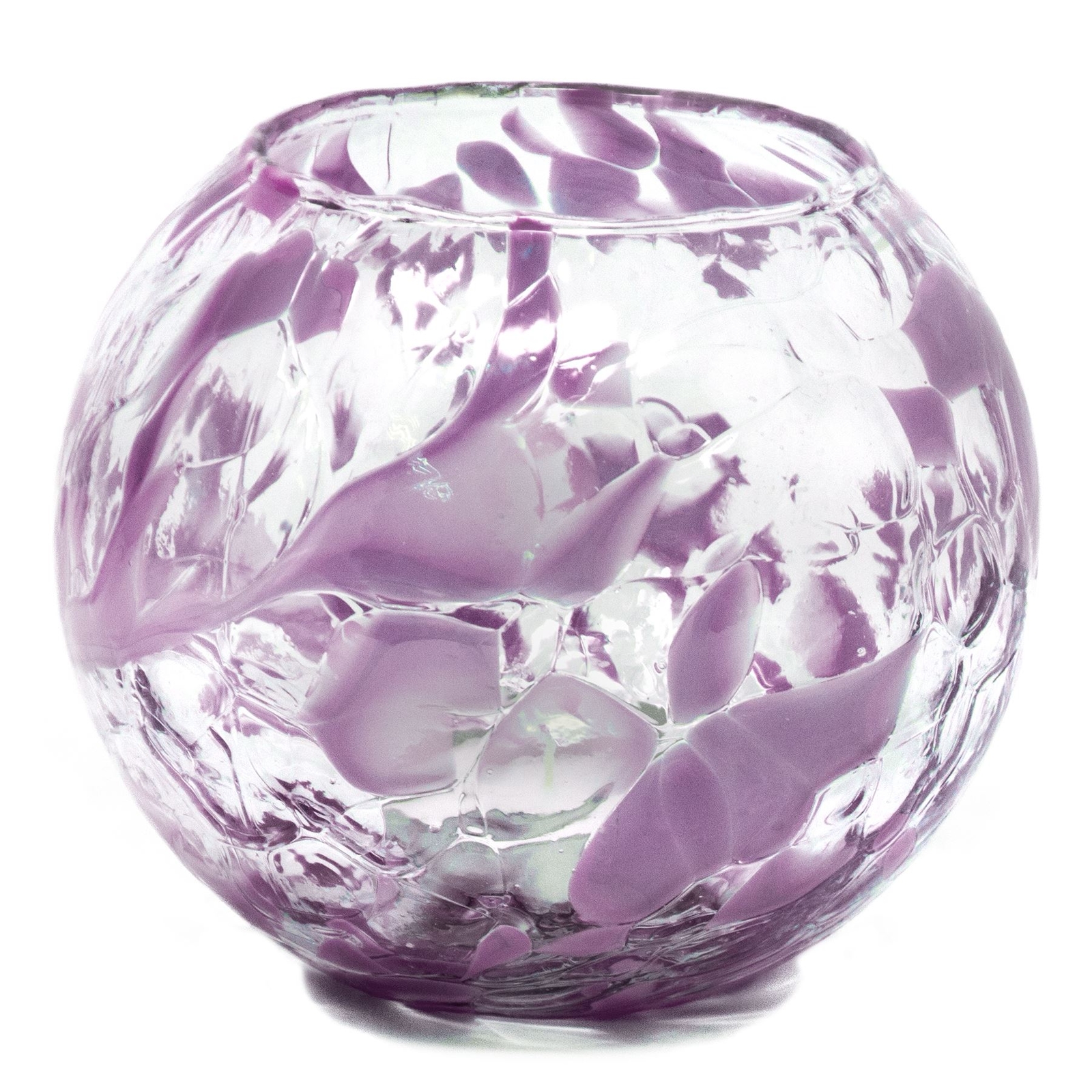 February Birthstone Amethyst Friendship Small Tea Light Nightlight Holder 9cm