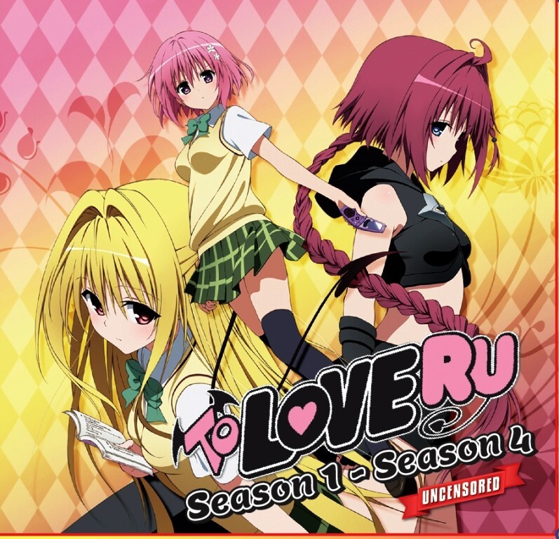 To Love Ru Season 1-4 Japanese Anime DVD English Dubbed Region All Free Shipping