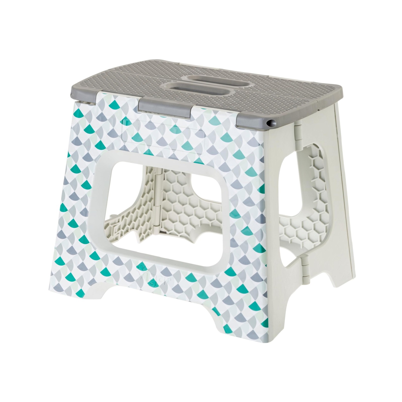 Compact Step Stool Foldable, 12-1/2-inch Step Stools for Adults up to 330 Pou...