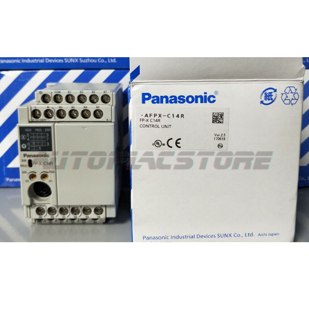 1PCS New In Box PANASONIC AFPX-C14R (FP-X C14R) Control Unit~