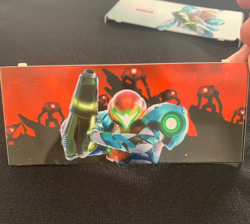 Metroid Dread Samus Nintendo New 3DS Front & Back Replacement Plates shell cover