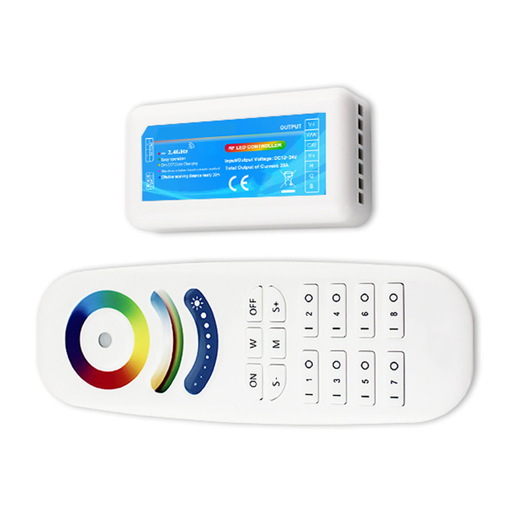 LED Controller RF2.4G 8-Group Touch for RGB RGBWC For CT Compatibility