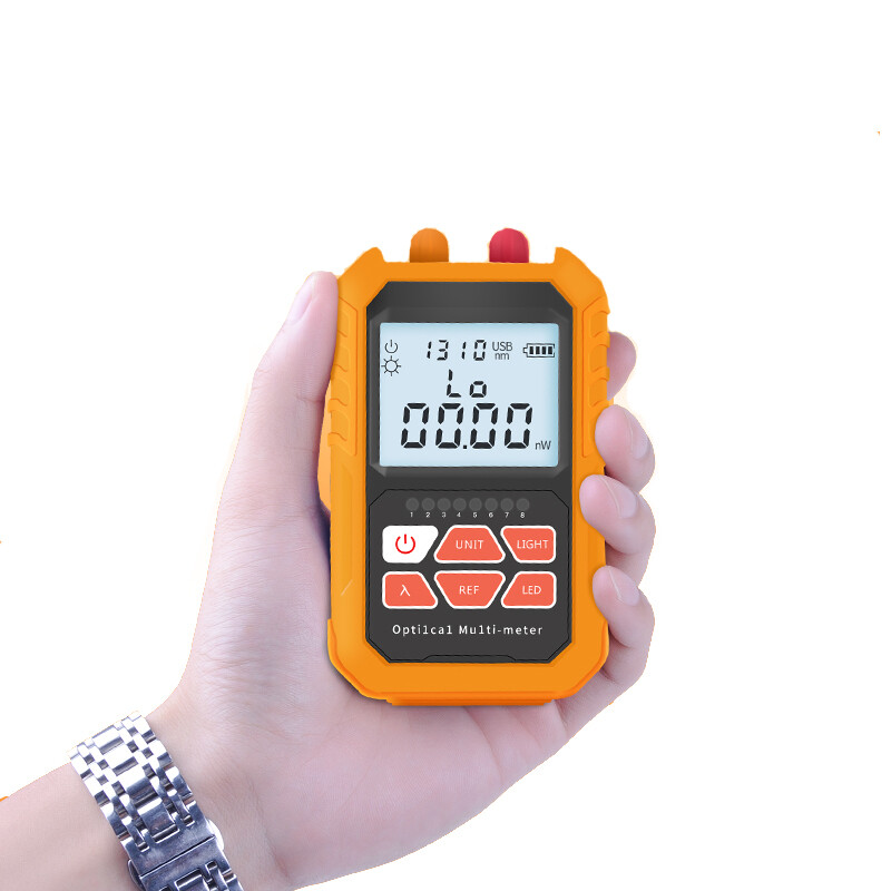 5KM Optical Power Meter Multifunctional Network Cable Tester with LED Light new