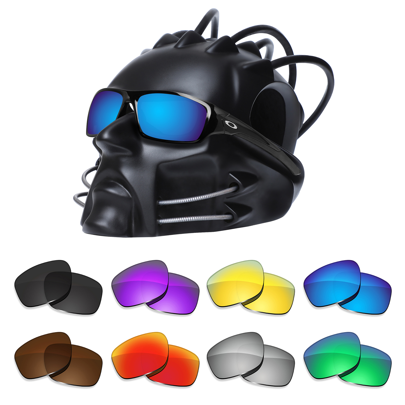 KEYTO Polarized Lenses Replacements for-Oakley Valve New 2014 Sunglasses