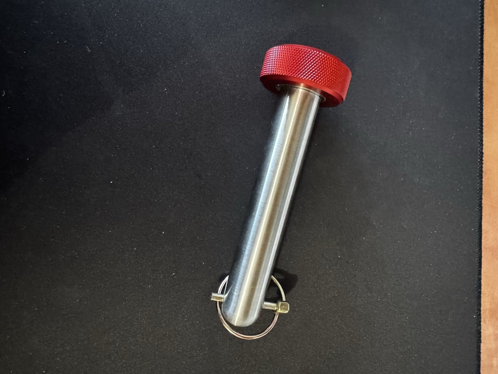 Fringe Sport 1” Magnetic Rack Hitch Pin, Red, Power Rack Attachment, Replacement