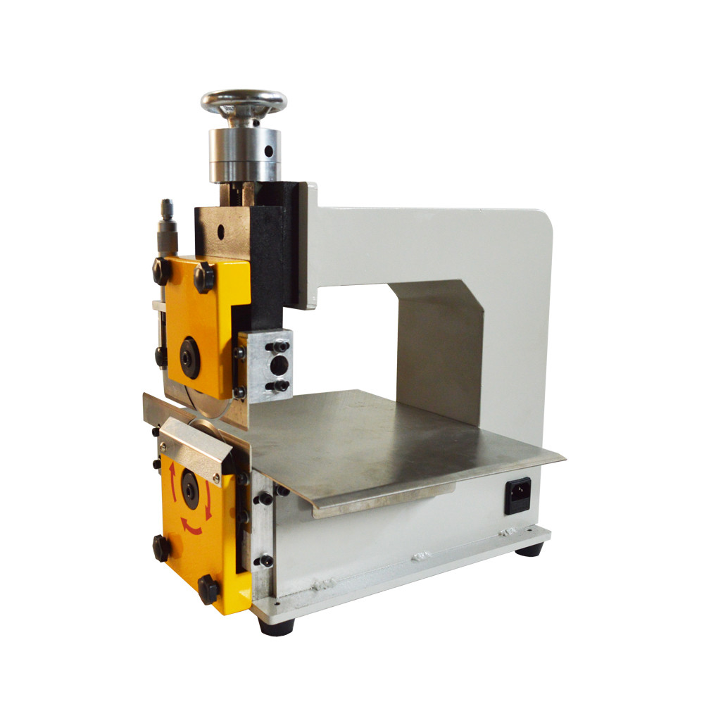 V Cut Groove PCB/Circuit Board/LED Light Strip Separating Cutting Machine 110V