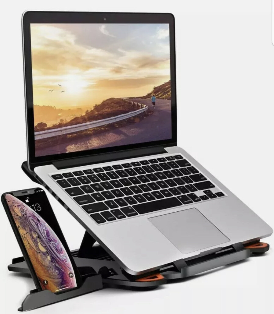 MeFee Laptop Stand Adjustable Laptop Computer Stand Multi-Angle Stand Phone for