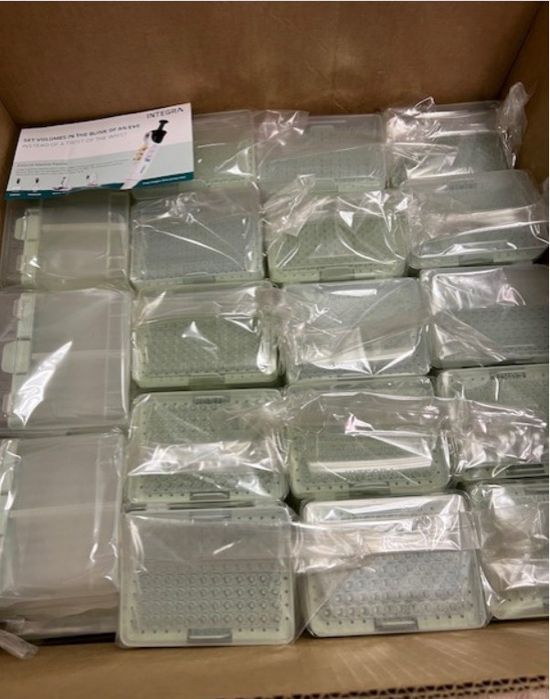 Integra 6485, 95 Racks of 96 = 9120 tips 300uL LONG tips for Viaflo96, Free Ship