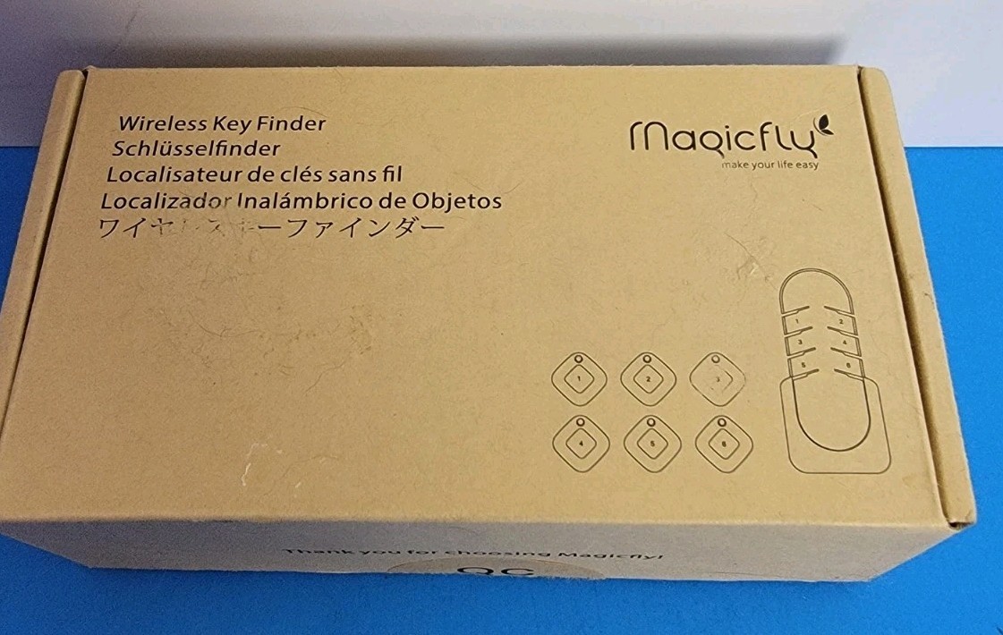 Key Finder, Item Locator Tags With Wireless Remote - 5 Tags