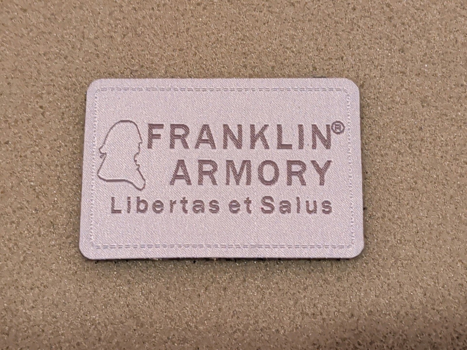 Franklin Armory Gray Morale Patch SHOT SHOW 2026