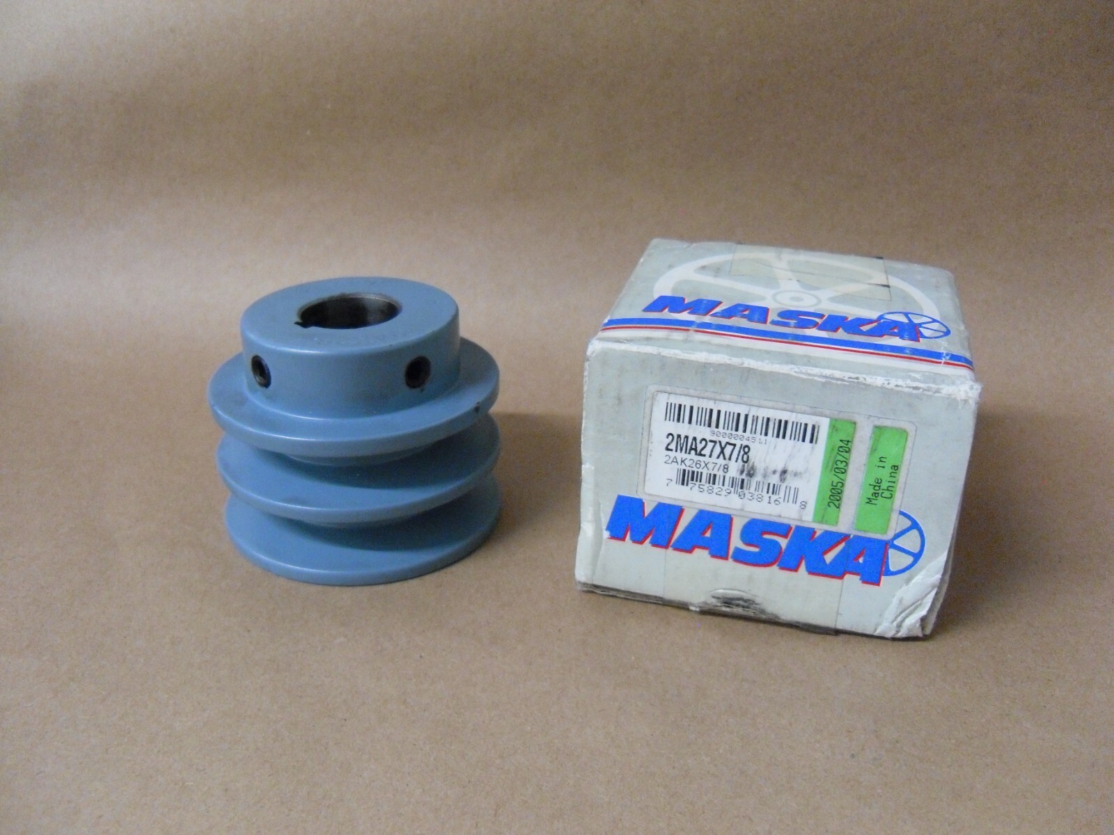 MASKA  2MB25X1/2 DOUBLE GROOVE PULLEY