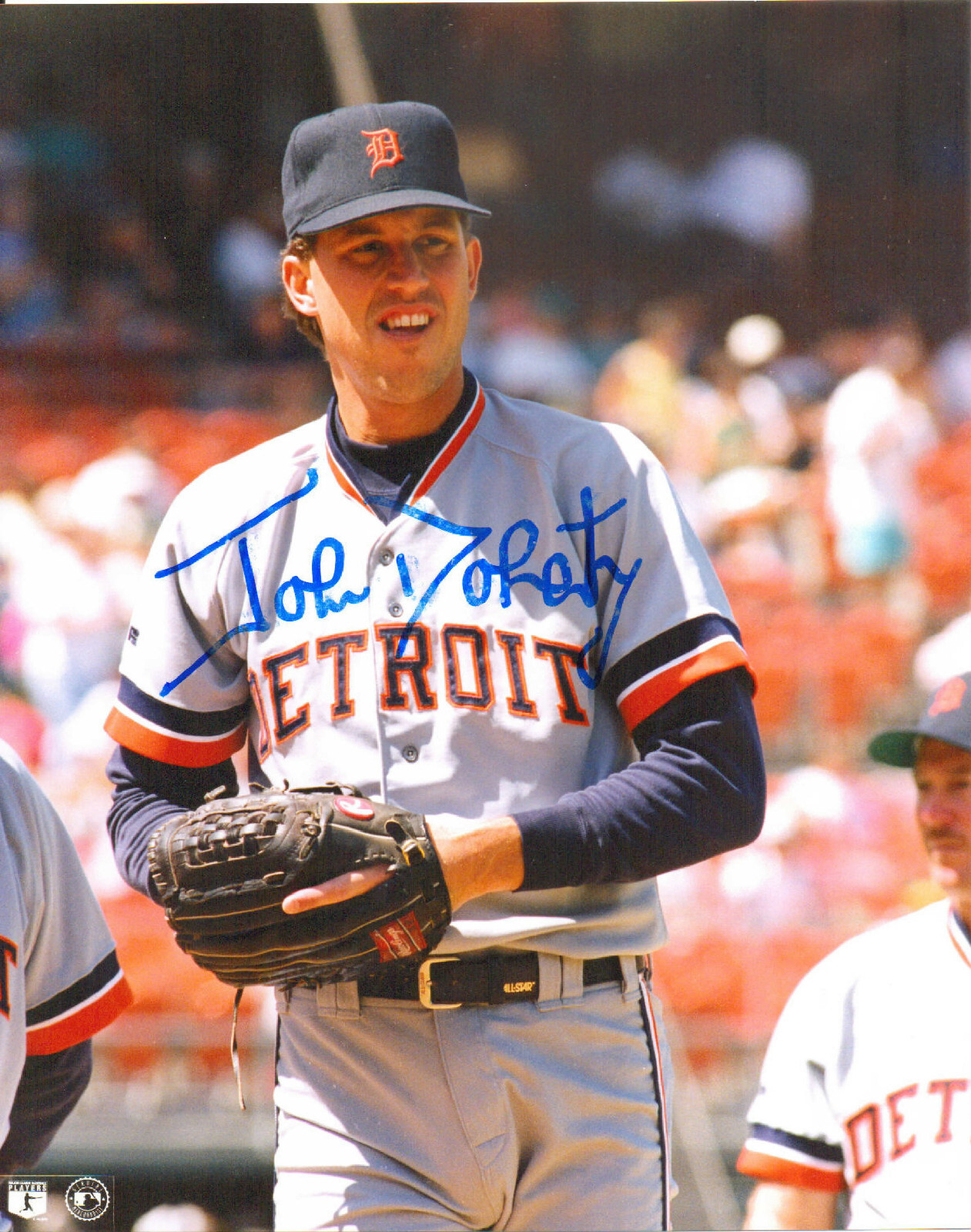 JOHN DOHERTY - Baseball Pitcher - Detroit Tigers - Autograph Photo