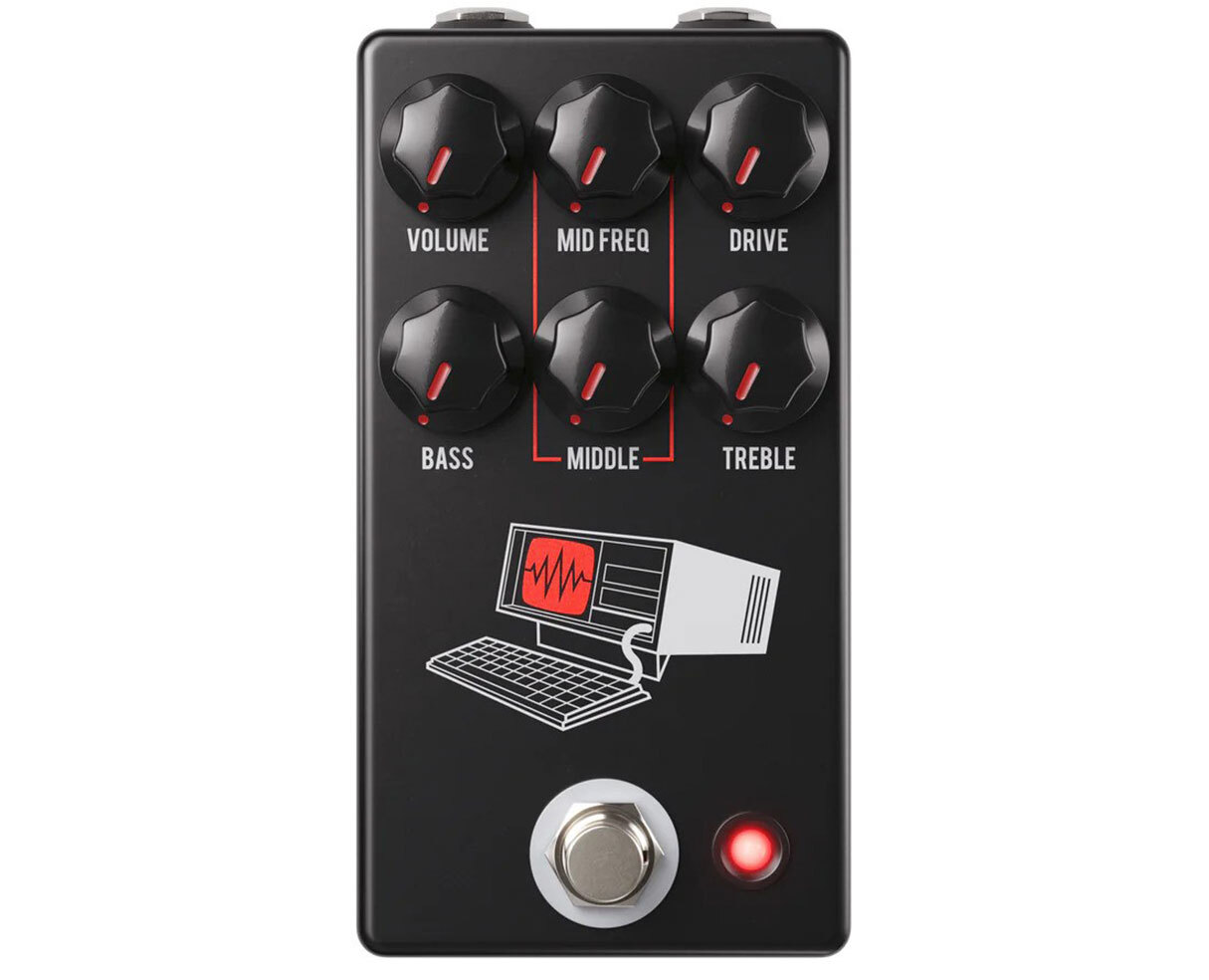 JHS The Hard Drive Distortion Pedal - Black