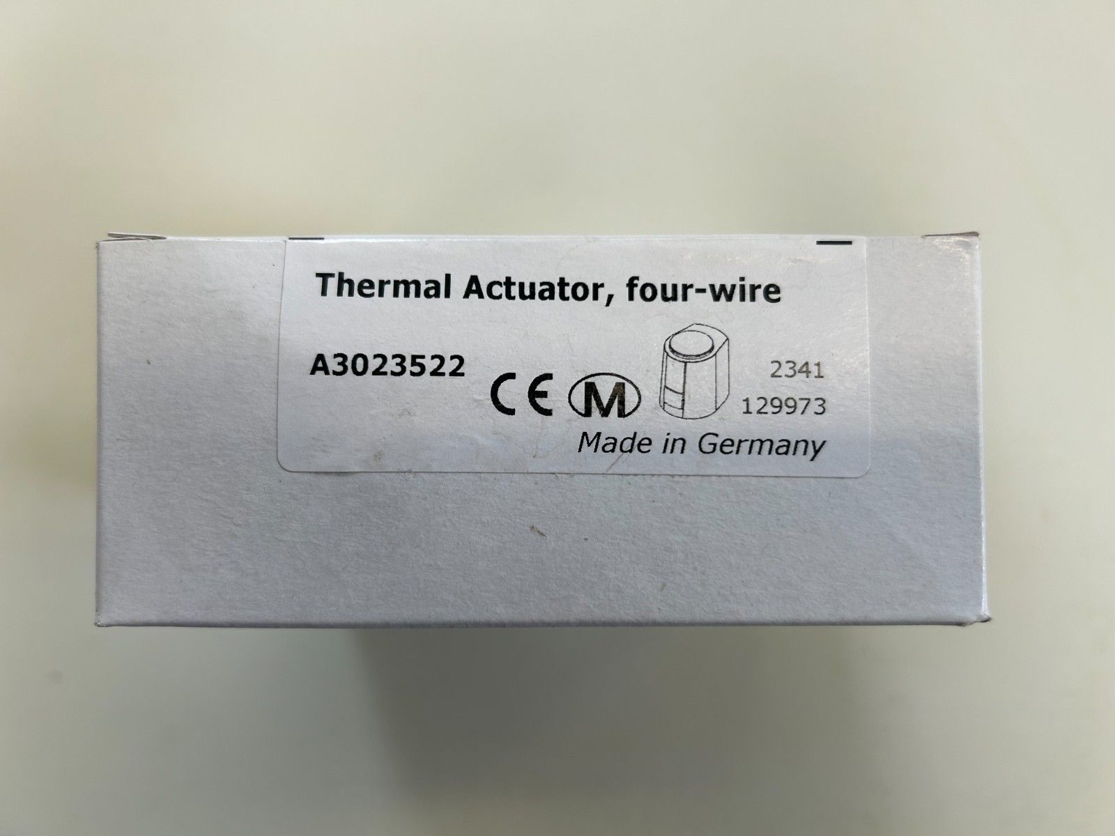 NEW - Uponor Thermal Actuator - A3023522 - Four-Wire