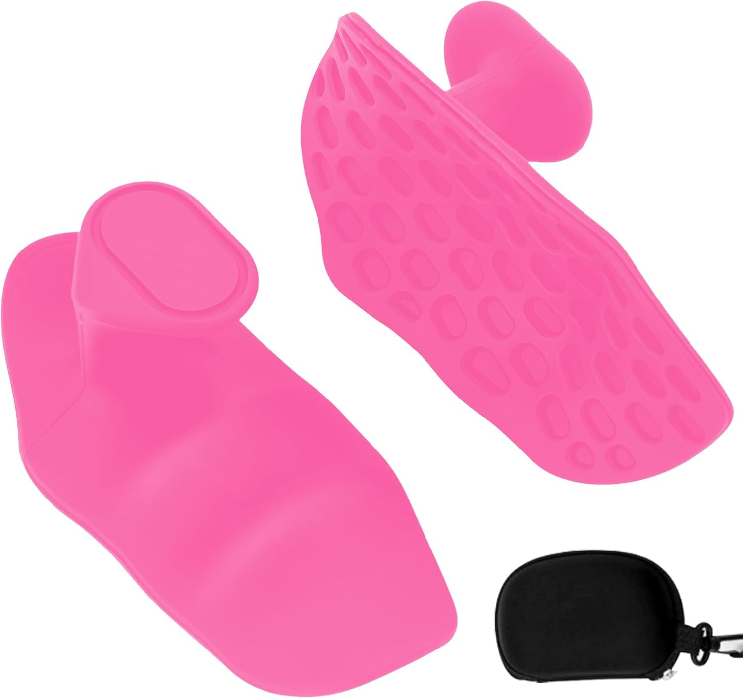 Silicone Gym Hand Grips - Workout Gloves Alternative for Weightlifting, Pull-Ups