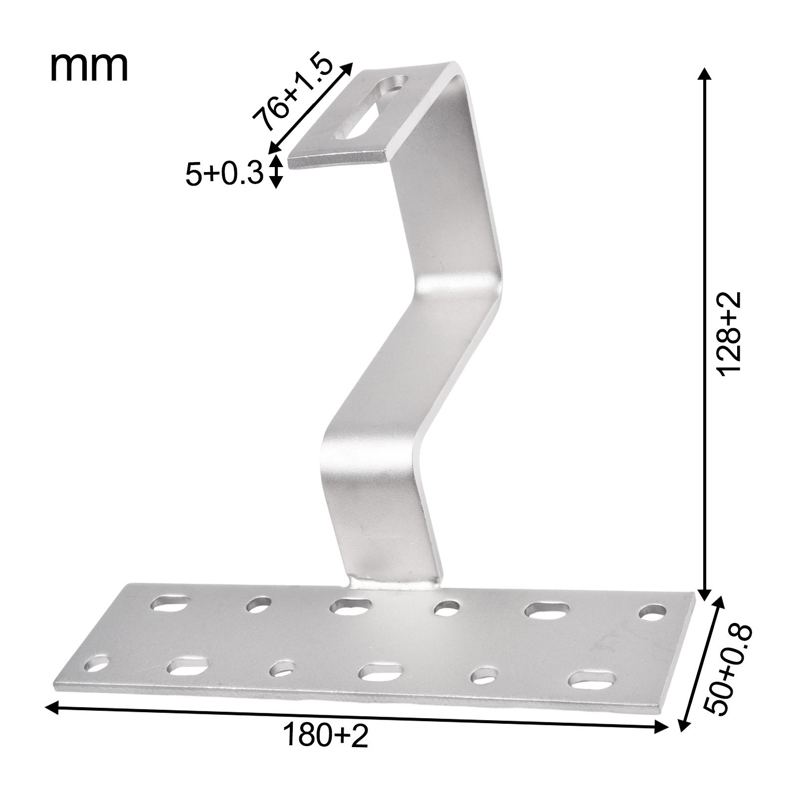 Pv Roof Hook Adjustable Hook For Surface Mounting Solar PV Solar Panel Bracket