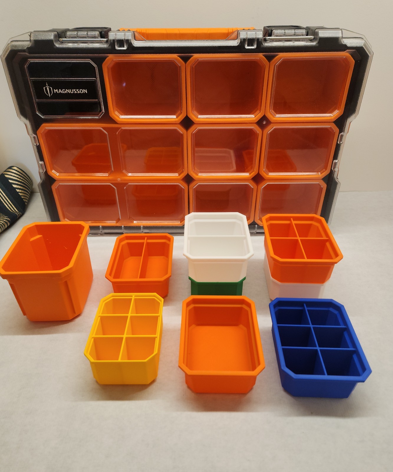 Interlocking Organiser 17 3/4" x 11 1/2" Stackable Bins – Precise Fit