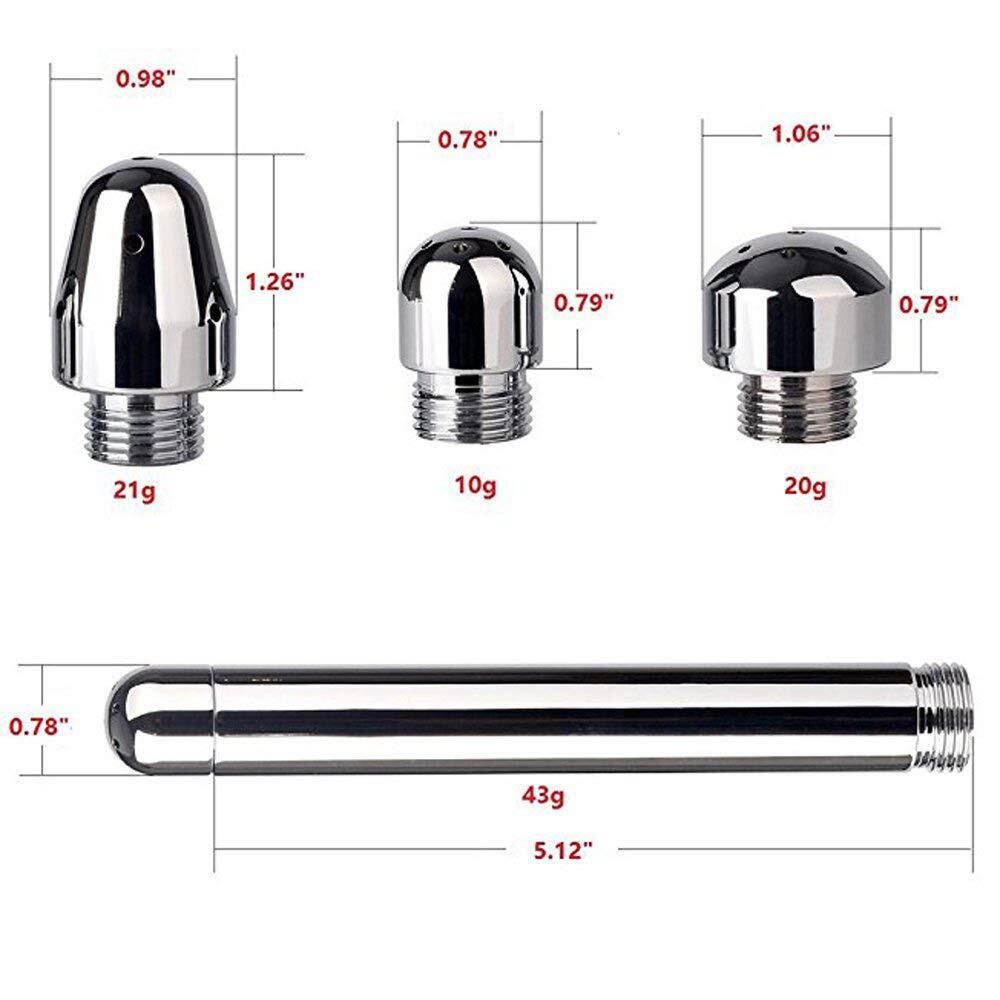 3-Head Shower Douche Cleansing System with Hose and Regulator
