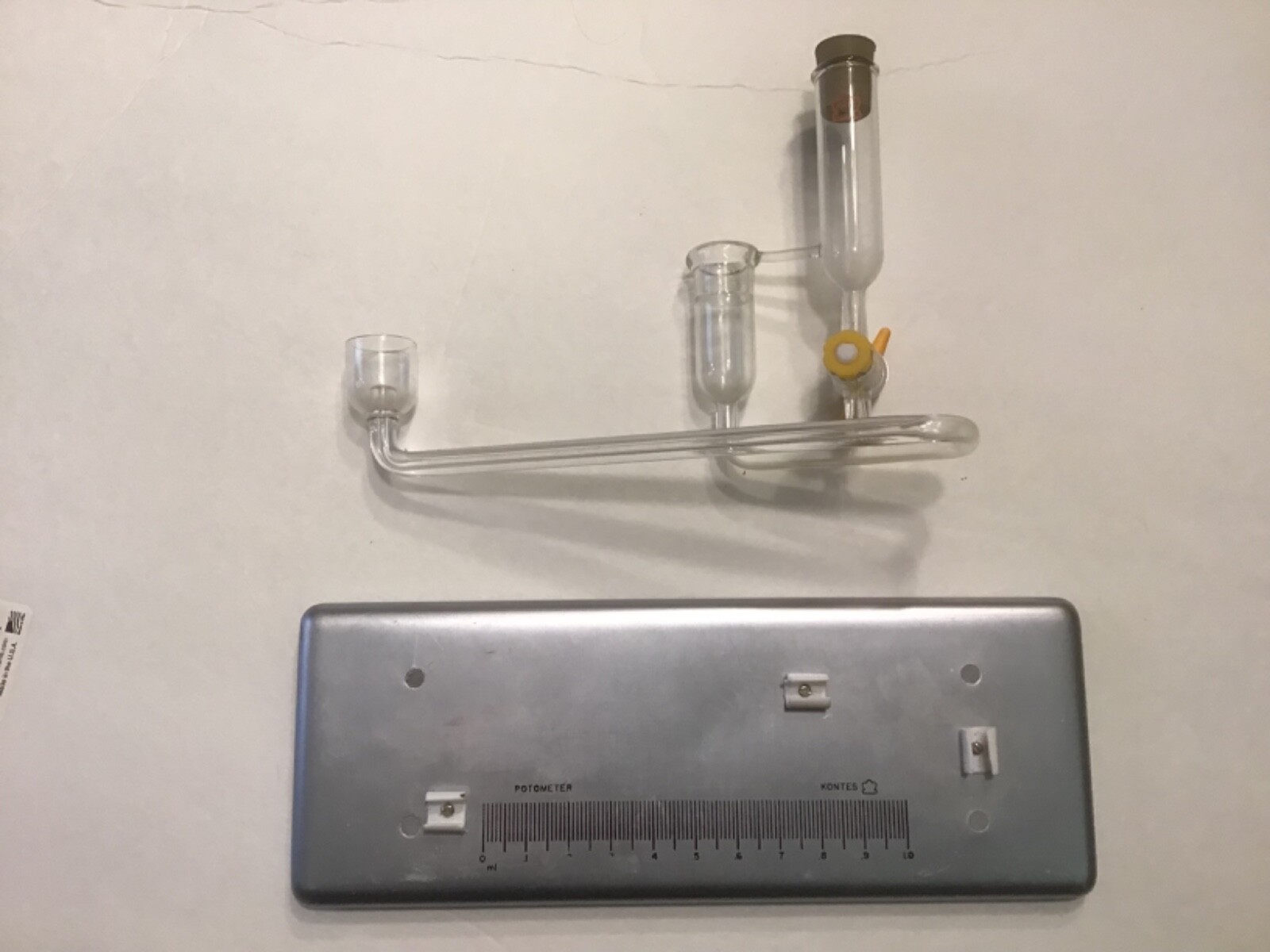 Kontes Potometer with Stopcock
