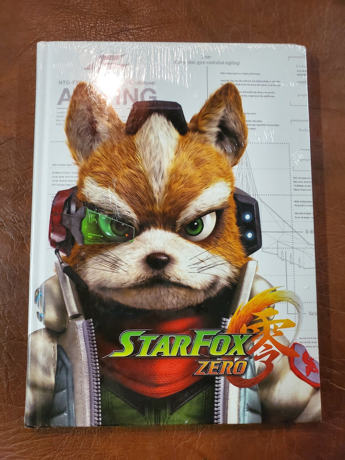 *NEW SEALED* Star Fox Zero Prima Strategy Guide (New) Wii U brand new Fox McLeod