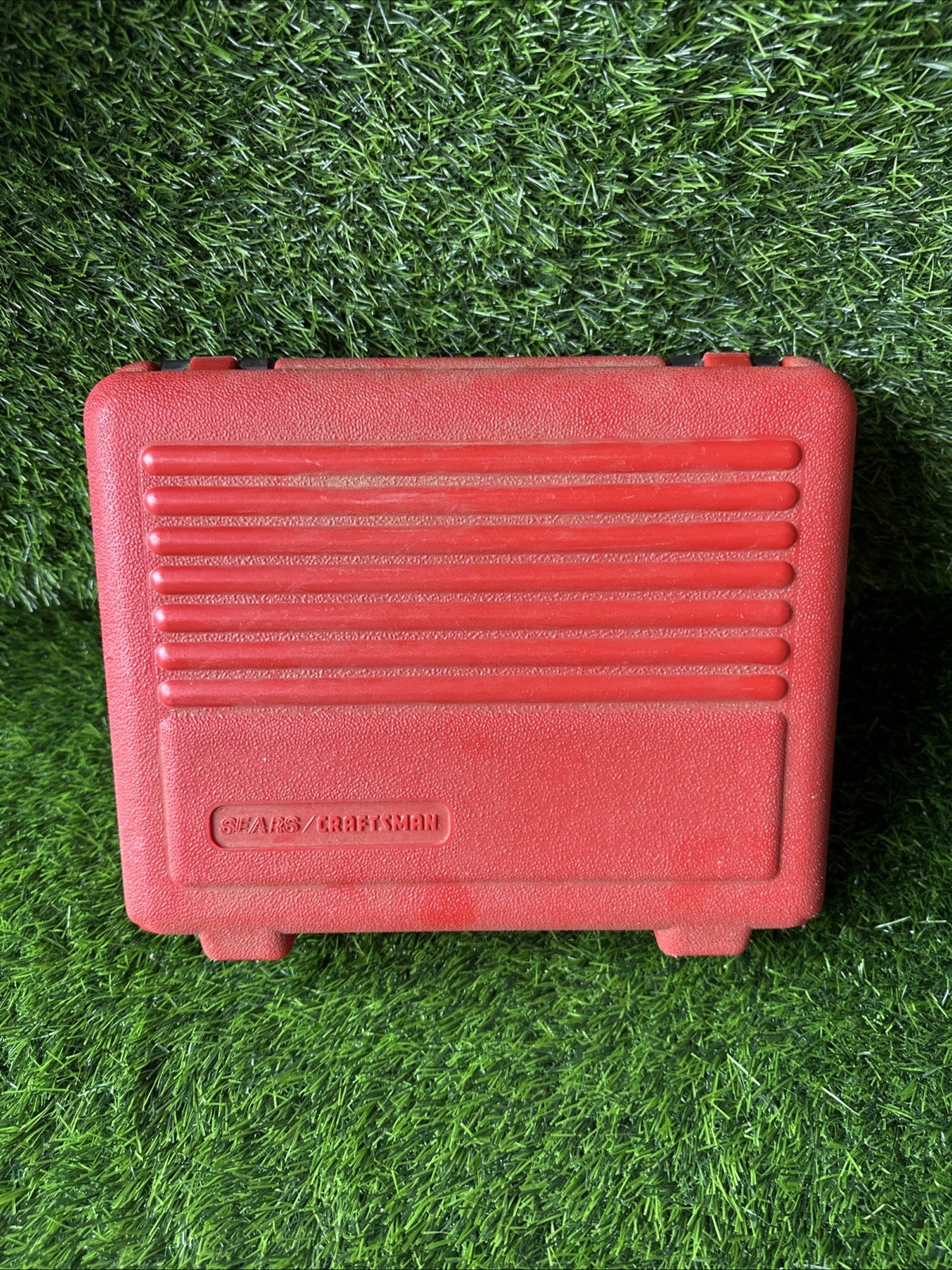 Sears/Craftsman Plastic Utility Hard Case Tool Carrying Made In USA 12”x9.5”x4