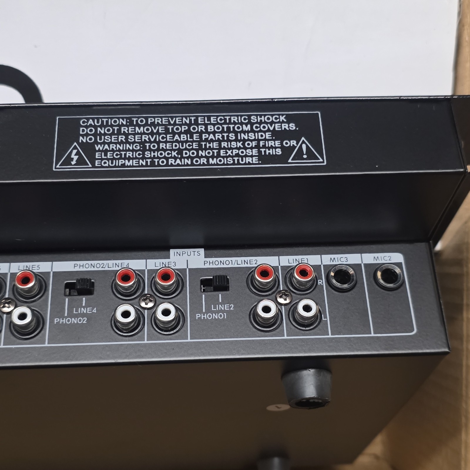 GLiPro MX2400US Rack-Mount DJ Mixer, 4-Channel, USB/SD, DSP Effects