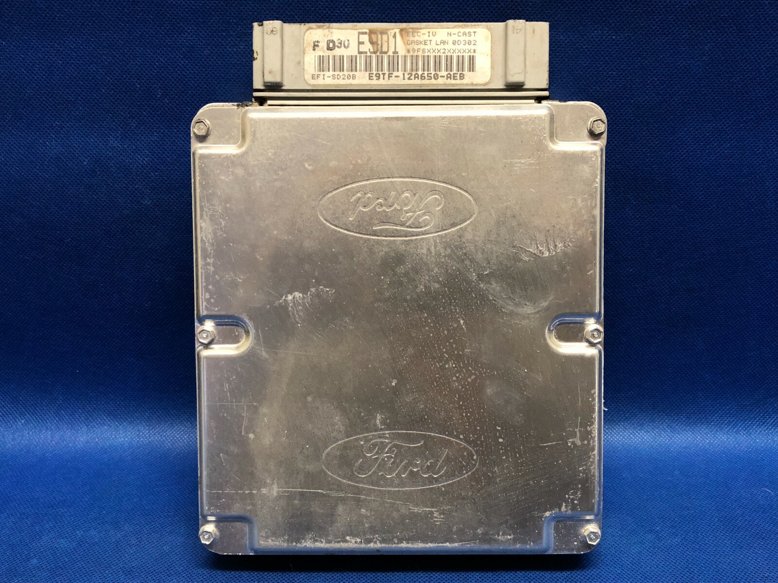 PROGRAMMED PLUG & PLAY 90 91 FORD F250 5.8 MT ECM ECU ENGINE COMPUTER PCM E9D1