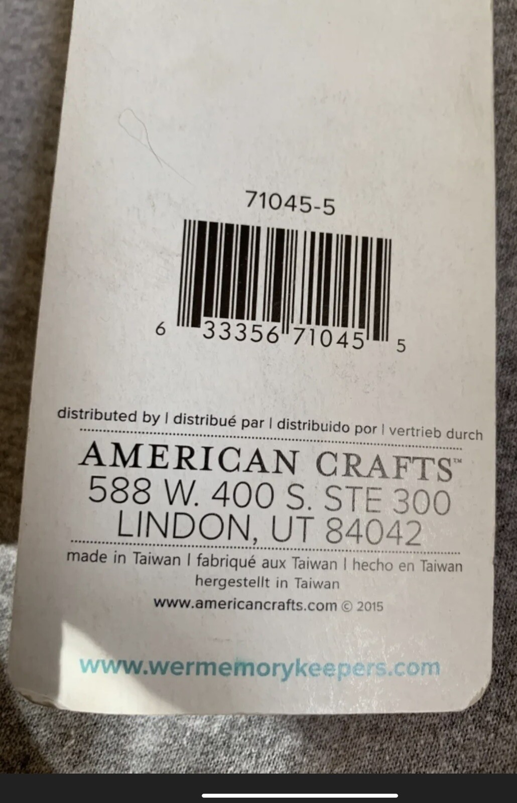 New We R Memory Keepers Crafters Essentials Brad Setter Tool Scrapbook Crafts