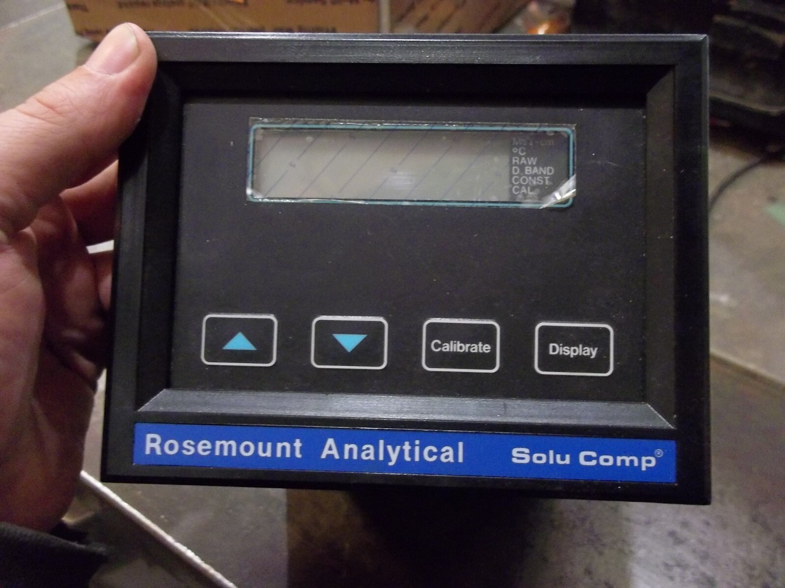 ROSEMOUNT SCL-R-401-M2 RESISTIVITY ANALYZER (816)
