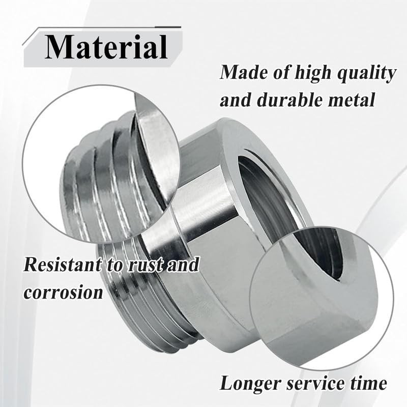 EZ (A-211) Silver 27Mm-2.0 Thread Size Oil Drain Valve Adapter