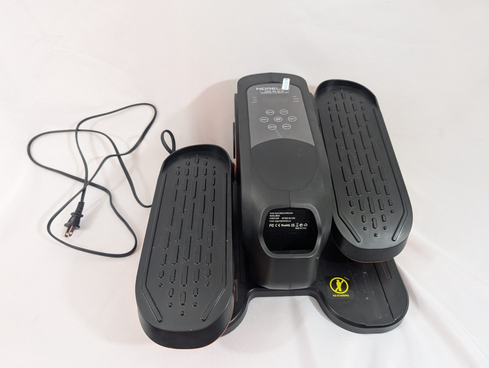 Morelax Under Desk Elliptical Machine - Electric Pedal Exerciser