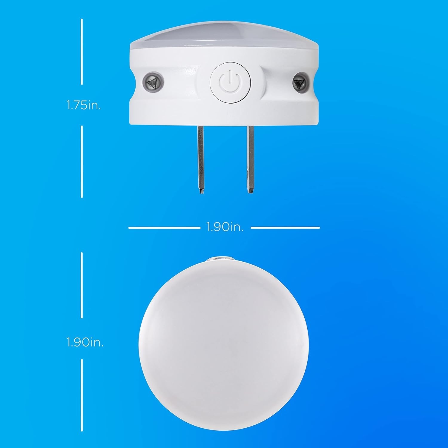 Color Changing Mini LED Night Light, Plug-in, Dusk to Dawn Sensor, Compact, 3...