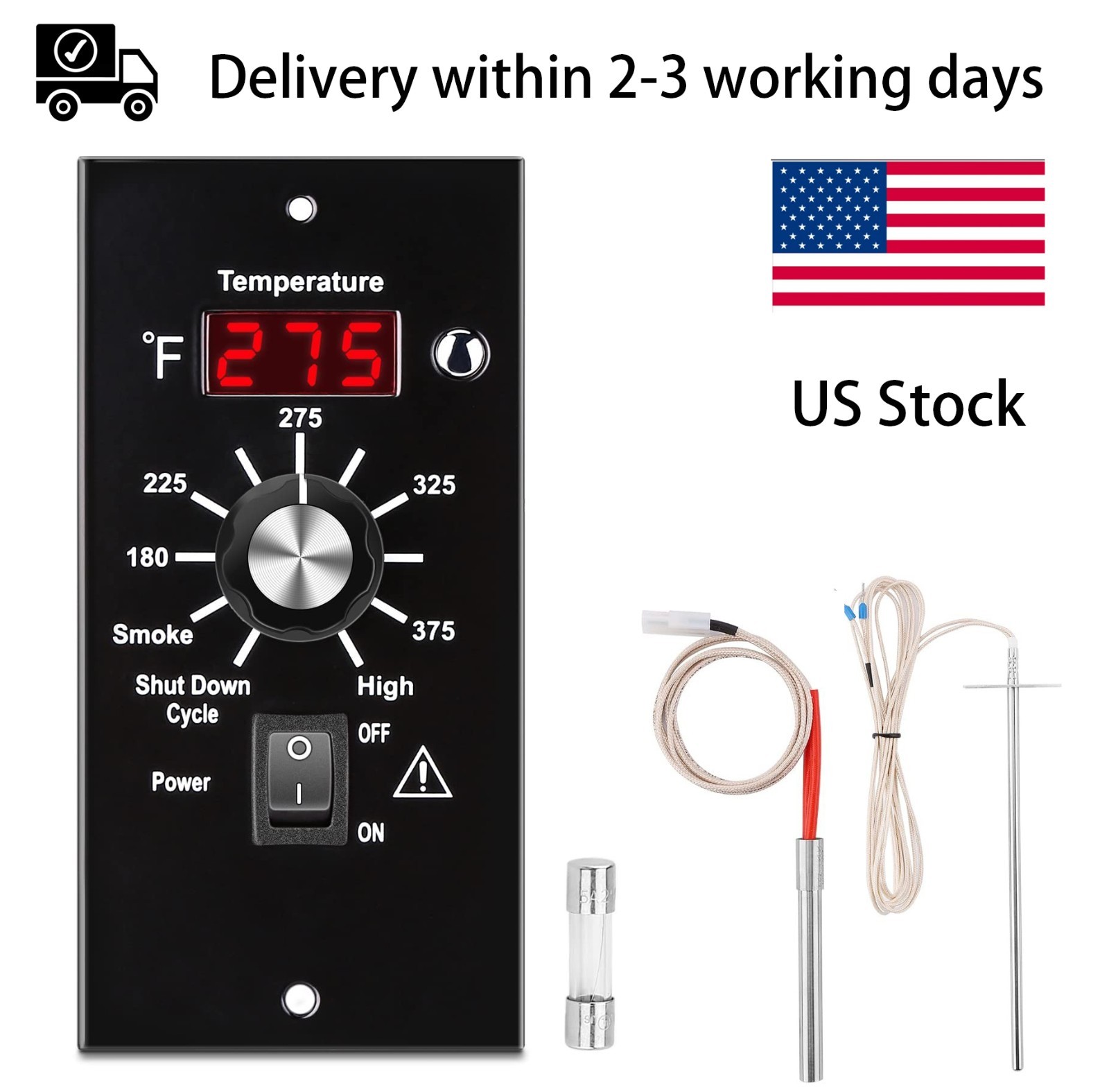 Digital Thermostat Controller Kit Replacement for Traeger Wood Pellet Grill New