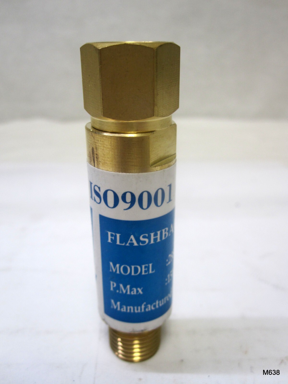 Oxygen Flashback Arrestor #288 Torch Welding Iso 9001