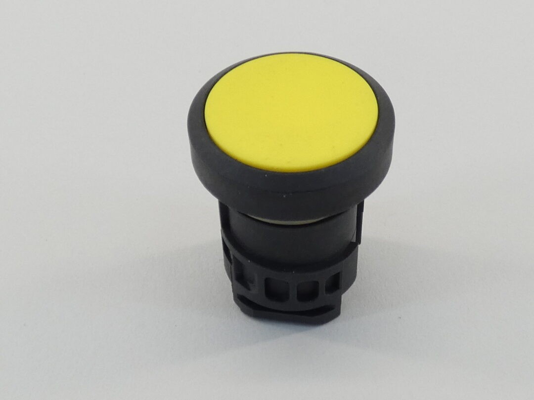 *Lot of 18* Yellow Round Pushbutton Shell Only - NEW Surplus!