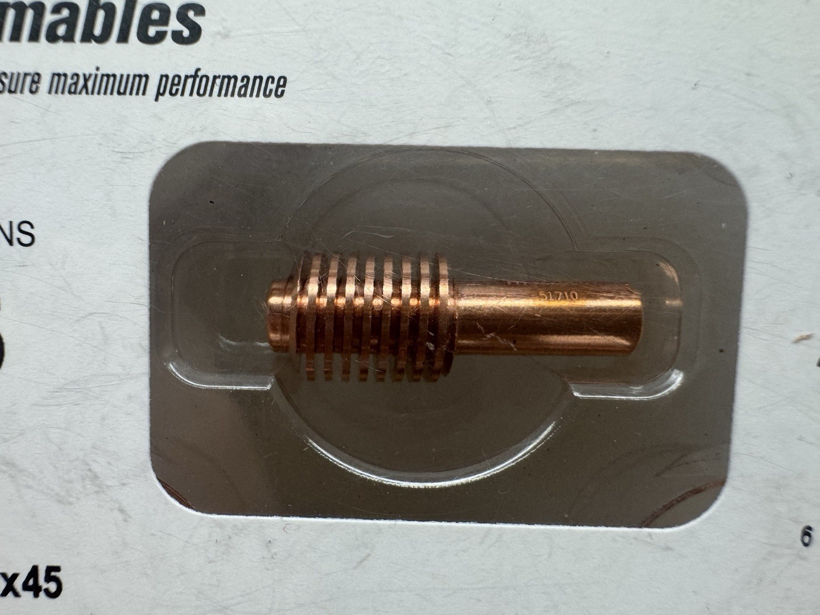 Hypertherm / set of 5 / electrodes / 220669 / Powermax45 / 45 A / All Processes